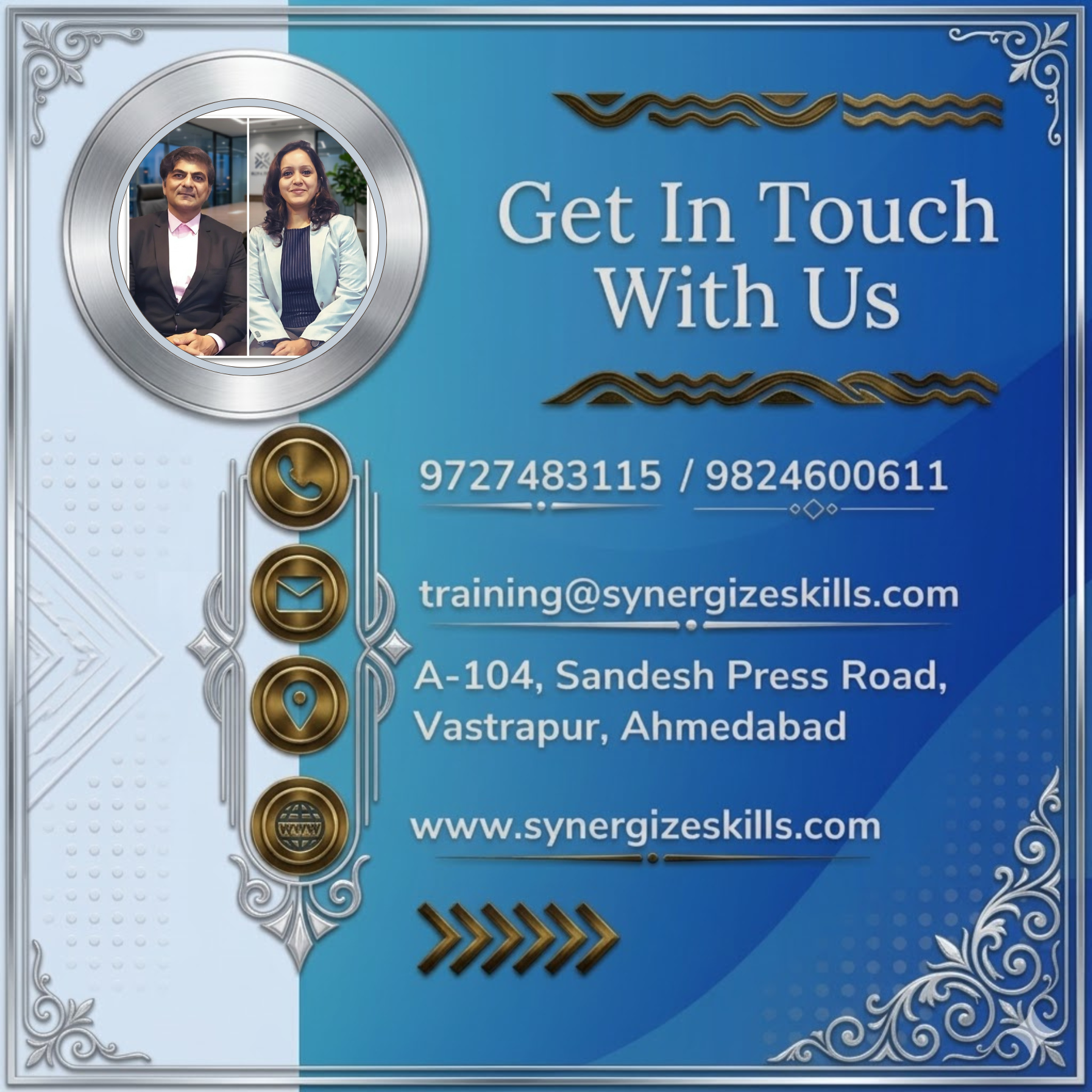 Get in touch with us